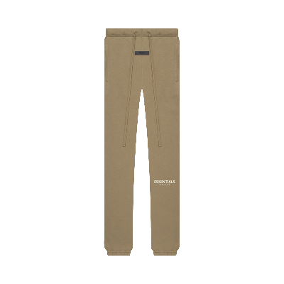 Pre-owned Essentials Fear Of God   Sweatpant 'oak' In Tan