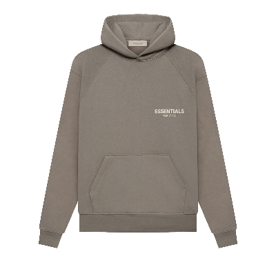 Pre-owned Essentials Fear Of God   Hoodie 'desert Taupe' In Brown