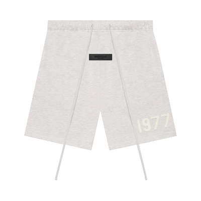 Pre-owned Essentials Fear Of God   Shorts 'light Oatmeal' In Grey