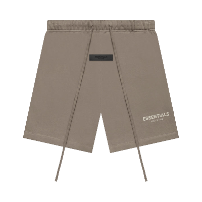 Pre-owned Essentials Fear Of God   Shorts 'desert Taupe' In Grey