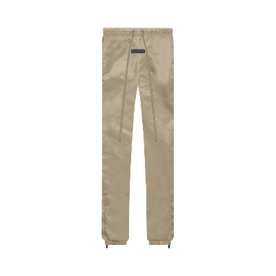 Pre-owned Essentials Fear Of God  Track Pant 'oak' In Green