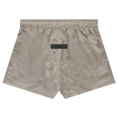 Pre-owned Essentials Fear Of God  Running Short 'desert Taupe' In Grey