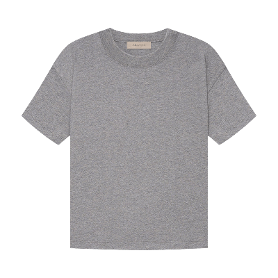 Pre-owned Essentials Fear Of God  3 Pack Tee 'dark Oatmeal' In Grey
