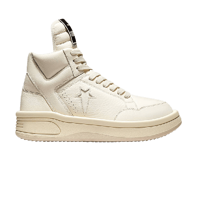 Pre-owned Converse Rick Owens X Drkshdw Turbowpn Mid 'egret' In White