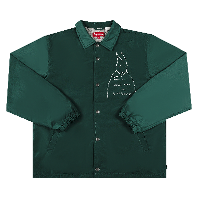 Pre-owned Supreme Gummo Coaches Jacket 'dark Green'