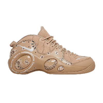 Pre-owned Nike Supreme X Air Zoom Flight 95 Sp 'hemp' In Tan