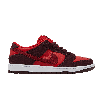 Pre-owned Nike Dunk Low Pro Sb 'fruity Pack - Cherry' In Red