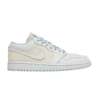 Pre-owned Air Jordan Wmns  1 Low 'sail Canvas' In White