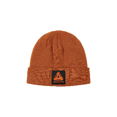 Pre-owned Palace X Amg 2.0 Beanie 'caramel' In Tan