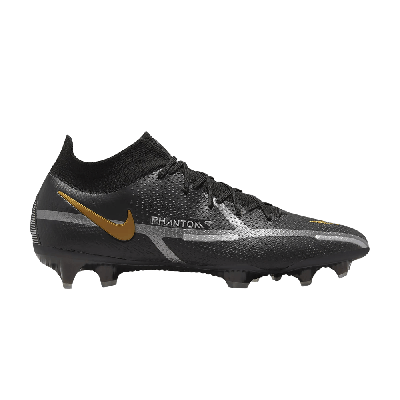 Pre-owned Nike Phantom Gt2 Df Elite Fg 'black Metallic Gold'