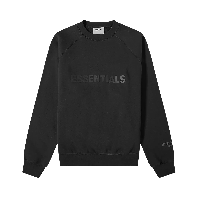 Pre-owned Essentials Fear Of God  Pullover Crewneck 'strech Limo' In Black