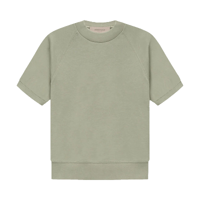 Pre-owned Essentials Fear Of God  Short-sleeve Raglan Crewneck 'seafoam' In Green