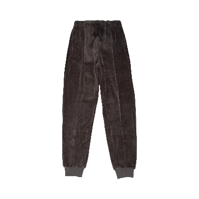 Pre-owned Essentials Fear Of God  Velour Pant 'iron' In Black