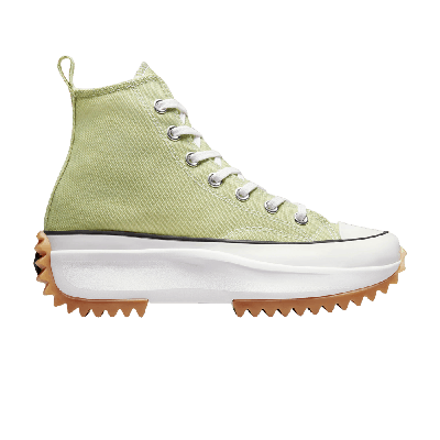 Pre-owned Converse Run Star Hike Platform High 'seasonal Color - Olive Aura' In Green