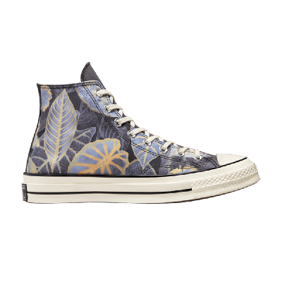 Pre-owned Converse Chuck 70 High 'tropical Leaf' In Grey