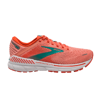 Pre-owned Brooks Wmns Adrenaline Gts 22 'coral Latigo Bay' In Pink