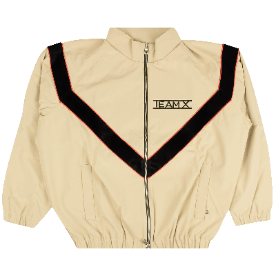 Pre-owned Just Don Team X Army Zip Up Track Jacket 'tan'