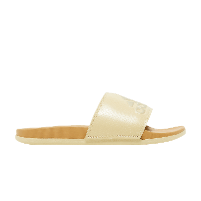 Pre-owned Adidas Originals Wmns Adilette Comfort Slide 'sandy Beige' In Brown