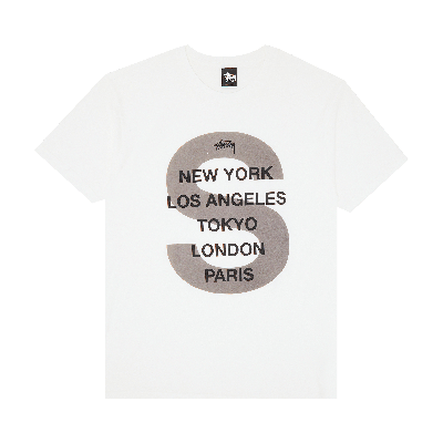Pre-owned Stussy S Cities Tee 'white'