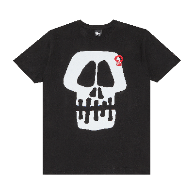 Pre-owned Stussy Jumbo Skull Tee 'black'