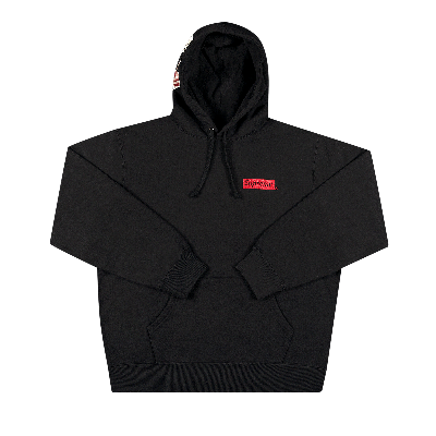 Pre-owned Supreme Instant High Patches Hooded Sweatshirt 'black'