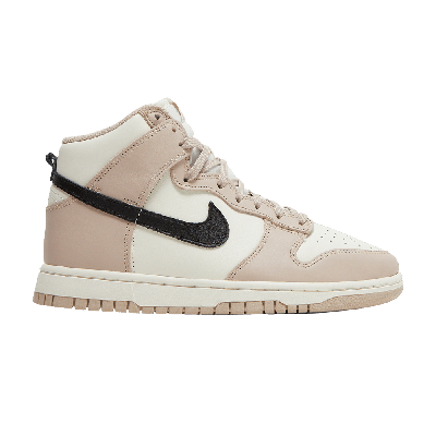 Pre-owned Nike Wmns Dunk High 'fossil Stone' In Cream