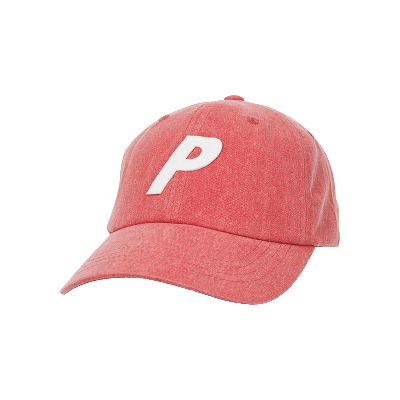 Pre-owned Palace Pigment P 6-panel 'red'
