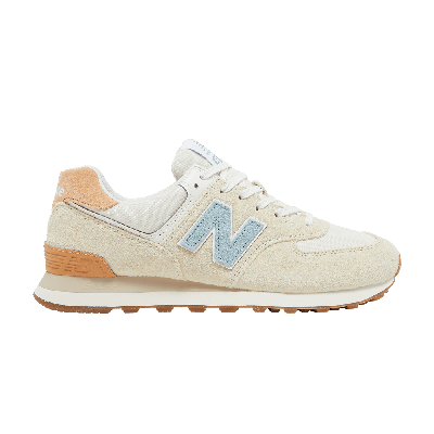 Pre-owned New Balance 574 'sea Salt Ocean Haze' In Cream