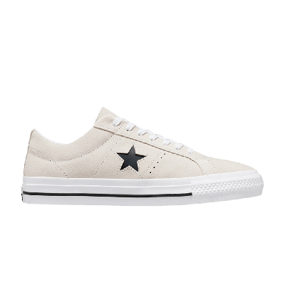 Pre-owned Converse One Star Pro Suede Low 'egret White' In Cream