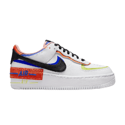 Pre-owned Nike Wmns Air Force 1 Shadow 'white Multi'
