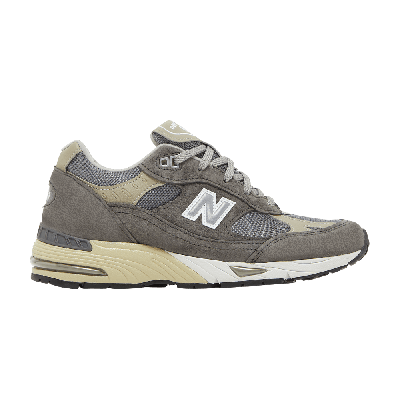 Pre-owned New Balance Wmns 991 Made In England '40th Anniversary' In Grey