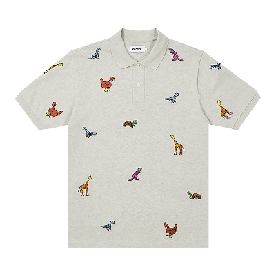 Pre-owned Palace Animals Polo 'grey'
