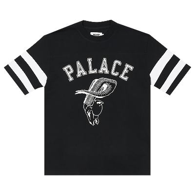 Pre-owned Palace Kids'  Goat Football Jersey 'black'
