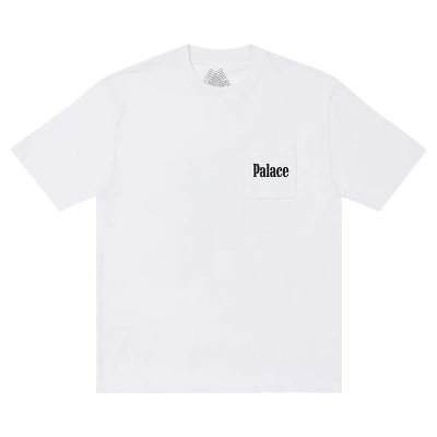 Pre-owned Palace Saves T-shirt 'white'
