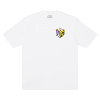 Pre-owned Palace Don't Be Square T-shirt 'white'