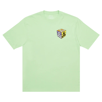 Pre-owned Palace Kids' Don't Be Square T-shirt 'pistachio' In Green
