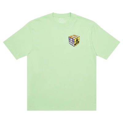 Pre-owned Palace Don't Be Square T-shirt 'pistachio' In Green