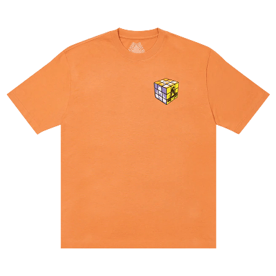 Pre-owned Palace Don't Be Square T-shirt 'caramel' In Orange
