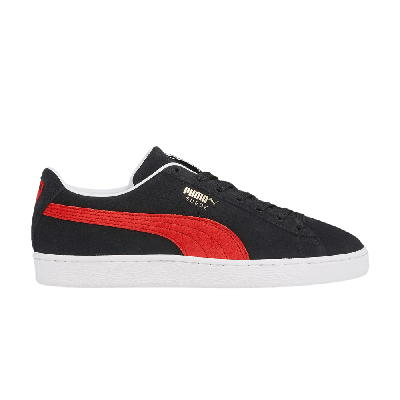 Pre-owned Puma Suede Classic 21 'black Cherry Tomato'