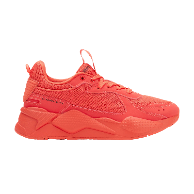 Pre-owned Puma Wmns Rs-x 'monochrome' In Red