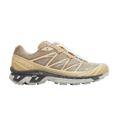 Pre-owned Salomon Xt-6 Clear 'safari' In Brown