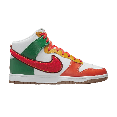Pre-owned Nike Dunk High 'chenille Swoosh' In Red