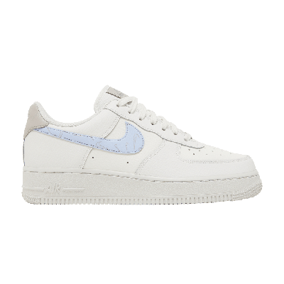 Pre-owned Nike Wmns Air Force 1 '07 'reflective Mini Swoosh' In White