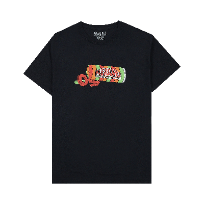 Pre-owned Pleasures Suck Washed T-shirt 'black'