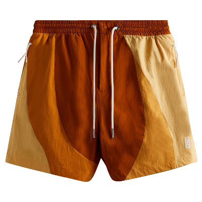 Pre-owned Kith Madison Iv Short 'bergamot' In Orange