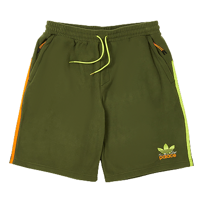 Pre-owned Palace X Adidas Nature Shorts 'wild Pine' In Green