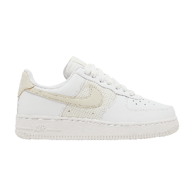 Pre-owned Nike Wmns Air Force 1 '07 Ess 'cross Stitch - White Fossil'