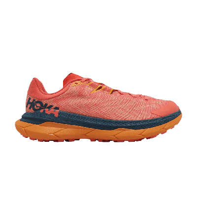 Pre-owned Hoka One One Wmns Tecton X 'camellia Blue Coral' In Orange