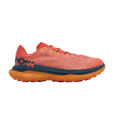 Pre-owned Hoka Wmns Tecton X 'camellia Blue Coral' In Orange