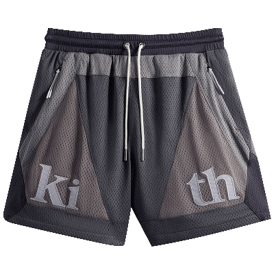 Pre-owned Kith Palette Turbo Short 'hurricane' In Grey
